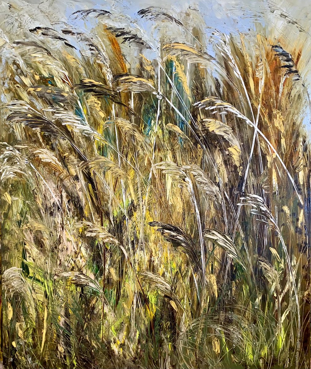 AUKCE! Dnes namalovaný obraz “Trávy z 10.10.2022”,olej na plátně,120x100cm chci vydražit. Vyvolávací cena: 30 000Kč. Peníze půjdou na účet <a href="/UKRinCZE/">Ukraine in Czechia</a> na zbraneproukrajinu.cz Aukce poběží do čtvrteční půlnoci, 13.10. 2022. Přihazujte, prosím, zde. Sláva Ukrajině!!! NeverGiveUp!