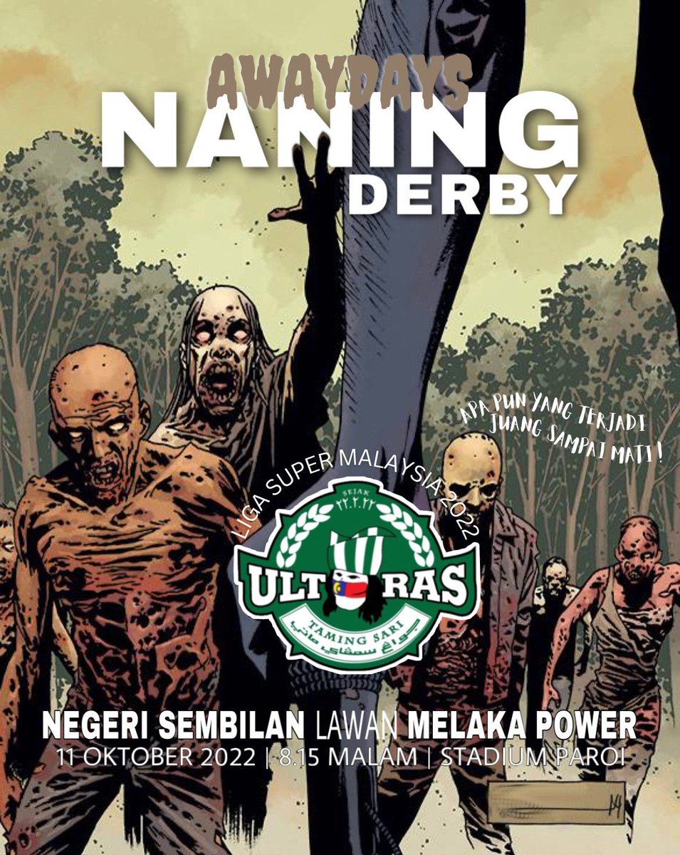 UltraTamingSari's tweet photo. Hari Perlawanan! 

Berjuang, teruskan berjuang atas nama kebanggaan. Biarpun tidak tertinggal sisa, masih ada lagi yang akan terus mendukung dengan semangat yang utuh!

Kebat erat, membuhul mati. Juang sampai mati!

#BersamaSemula
#JuangSampaiMati
#KurvaROM https://t.co/mExtml6i5b