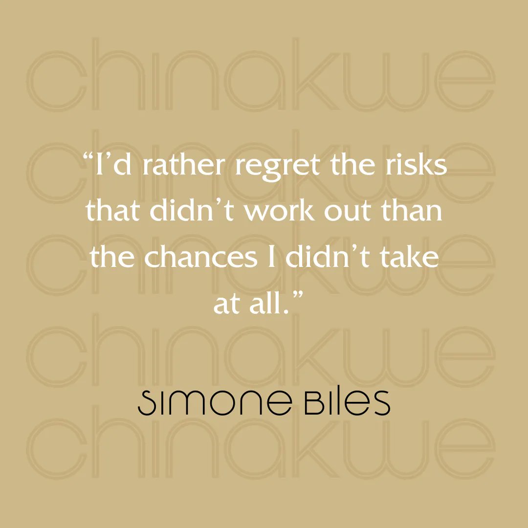 She allows herself to wonder.. 'What if?' and views calculated risks as an opportunity to learn more about the woman SHE is.

#chinakwe #blackhistorymonth #quoteoftheday #motivation #mondaymotivation #femaleboss