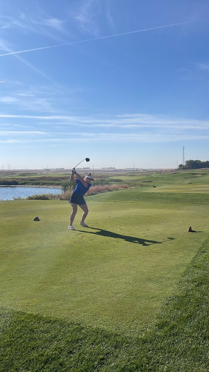dwu_golf's tweet photo. DWU Women have begun at Grand Falls Golf Resort! Live scoring on GolfStat: USF Invitational #BleedBlue https://t.co/J4Y0Rhhq0s