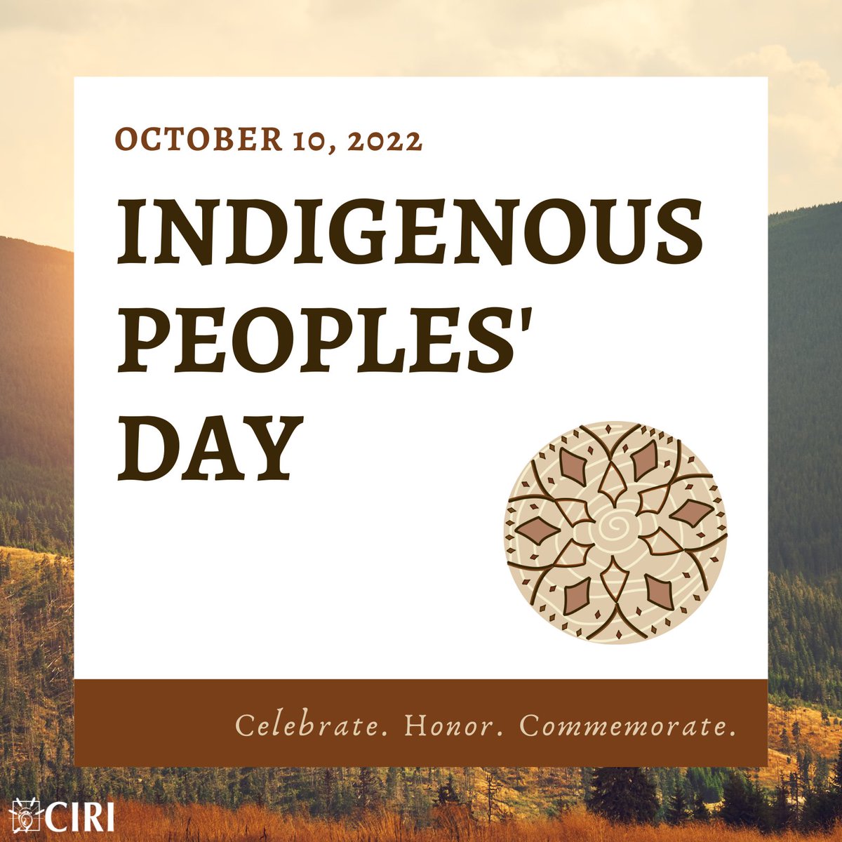 CIRI's tweet photo. Today, we honor and celebrate our Alaska Native Shareholders, Descendants and their families. Happy #IndigenousPeoplesDay!
#IndigenousHistory #indigenous #native #nativealaskan #alaskanative #nativeamerican #americanindian #firstpeoples #nativepride #nativeculture https://t.co/6x8RCfkvKE