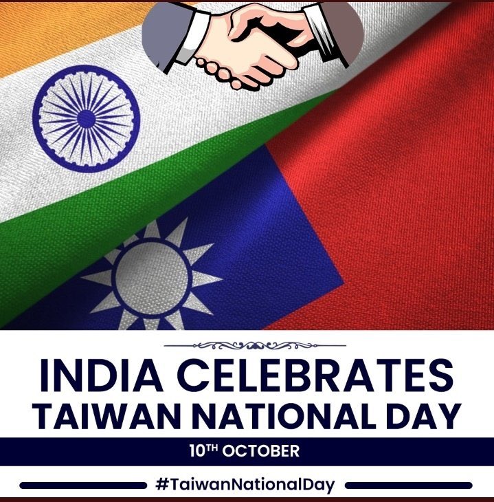 NatbarRai1's tweet photo. Happy #TaiwanNationalDay

#Taiwan is not #China. 
#NationalDay https://t.co/Rxp9mxdSl4