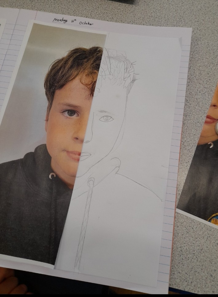 Pennardprimary's tweet photo. Dosbarth Rhossili enjoyed some art work linked to their inquiry on successful communities today #penninquiry #pennfun #pennexp https://t.co/b8eaWvNeV1