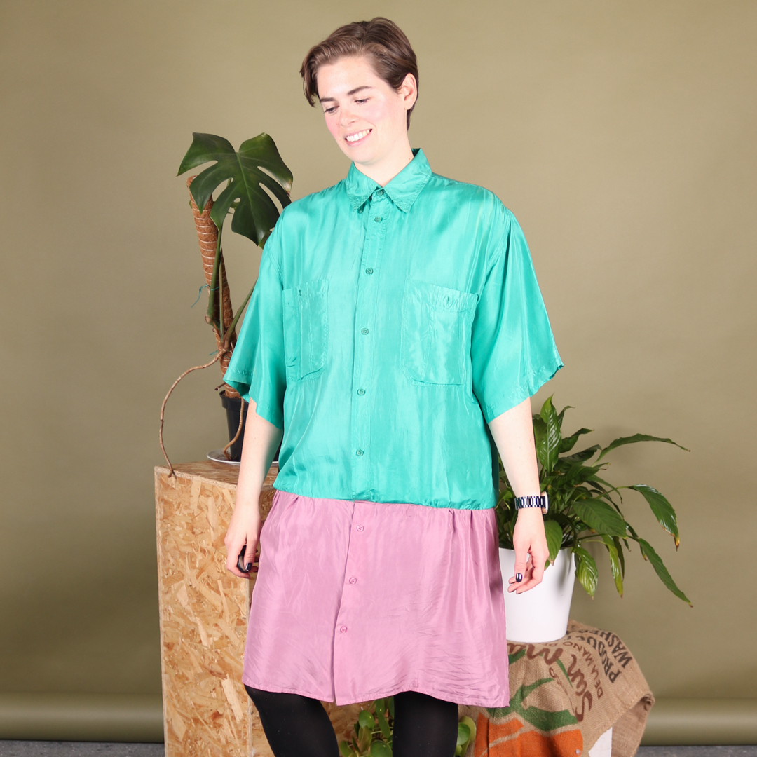 Reworked vintage shirt dresses are new to the shop. I can tell already these are going to be a staple in my wardrobe this autumn/winter they're perfect for dressing up or down. Wear them with a turtle neck and boots to the office or with heels and leather jacket to the pub!
