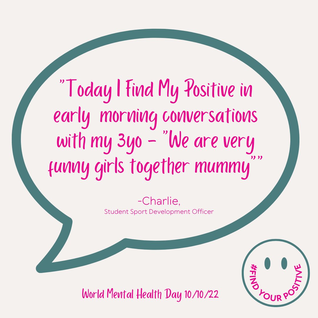UUSU_Online's tweet photo. Today is World Mental Health Day 💚
Some days are great days and some days are bad days, no matter how you feel we encourage you to find one small positive in every day. 

How do you #FindYourPositive today? https://t.co/L0glP2MEXI