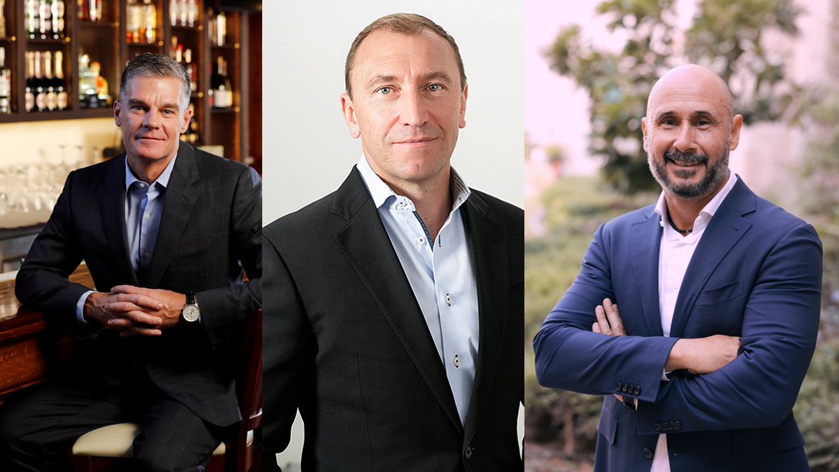 BacardiLimited's tweet photo. Cheers to our top talent who are moving to take on new roles within our Global Leadership Team &amp; guide us to greater heights. Learn more about our vision for success with Pete Carr, Tony Latham, Albert Vila Tarres, &amp; the rest of our leaders at the helm. https://t.co/C7VabsvvXI https://t.co/dbFO8OnCD9