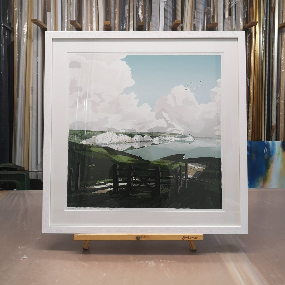 These 80 x 80 framed works by @alejezart look gorgeous as square prints! 
As usual, a great frame job done by the Unique Arts team. 

#artgallery #fineartframes #brightonframing  #brightonandhove #shopsmall #trustedframers #bespokeframe #alejezart