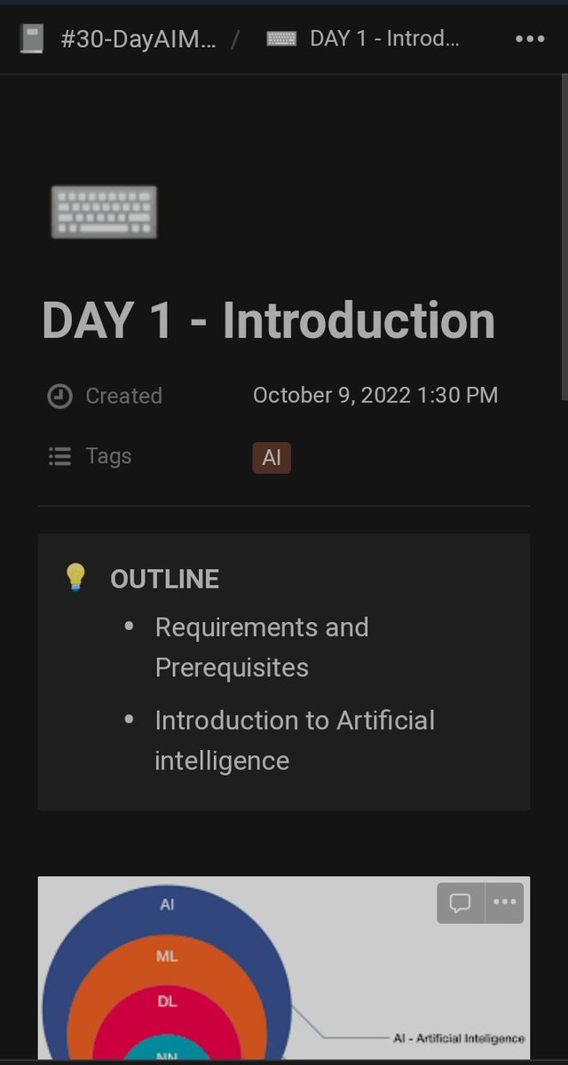 Day 1 of #SSAGDSC30DaysChallenge Artificial intelligence is not about humans versus machines. It is about humans and machines versus problems.
#DeveloperStudentClubs