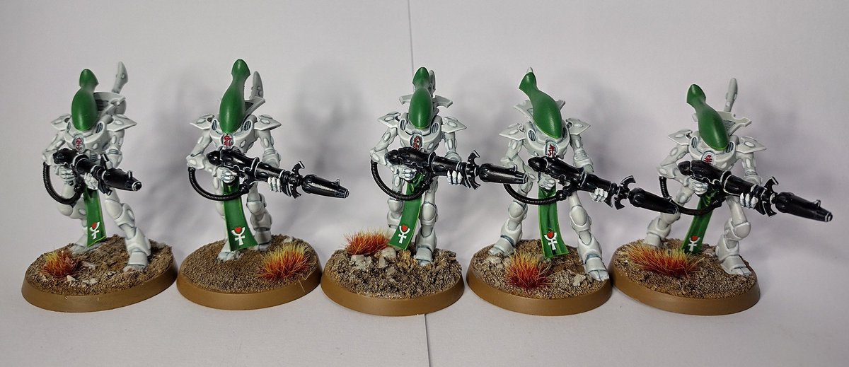 They've taken a good, long while alongside moving house, but these wraithguard are finally done. #WarhammerCommunity
