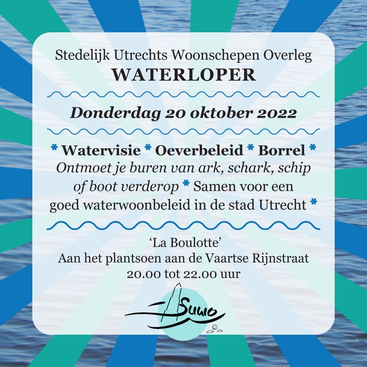 SUWOUtrecht's tweet photo. De deur staat open voor onze leden, toekomstige leden en iedereen die wonen op t water een warm hart toedraagt. https://t.co/rwdoUsYge8