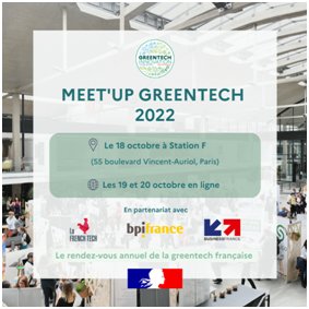 carmoov's tweet photo. Rendez-vous Station F le 18 octobre
au Meet’Up Greentech.
Organisé par les ministères de la Transition écologique, de la Cohésion des territoires et de la Transition énergétique, c'est le moment d’échange des acteurs de l’écosystème greentech. https://t.co/42RkUwfbGd