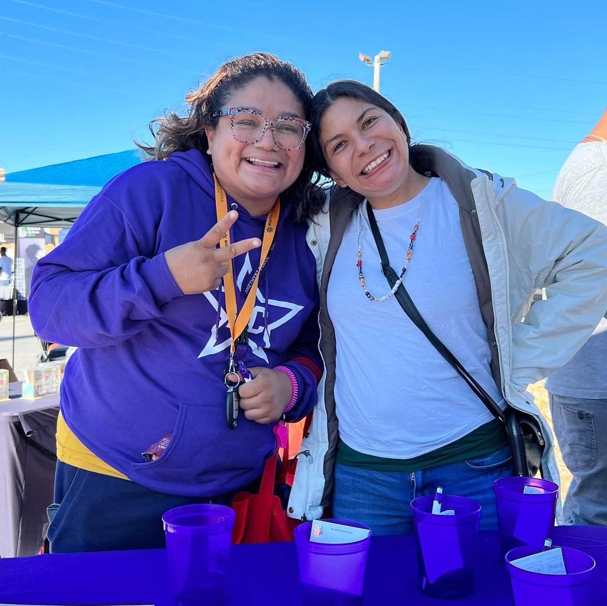 AmethystPlace's tweet photo. We had a blast at @troostapalooza 🎉

Families stopped by our table to make #ArtForAmethyst 

When new kids move in to AP they’ll walk into their new home with this beautiful art on their wall. 

Thank you to everyone who stopped by and shared their time and creativity with us 💜 https://t.co/sPSBvMXKLZ