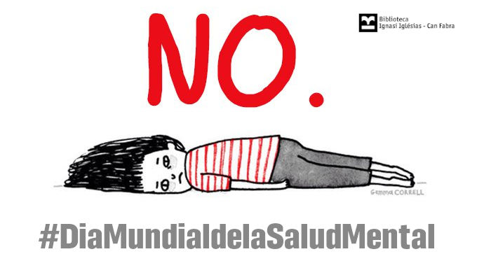 Avui és el #DiaMundialdelaSaludMental que té com a objectiu sensibilitzar la població sobre diversos aspectes relatius a la salut mental. Volem col·laborar en aquest propòsit, per això anirem afegint còmics relacionats amb el tema.
[FIL]🧵
La il·lustració és obra de <a href="/gemmacorrell/">Gemma Correll</a>