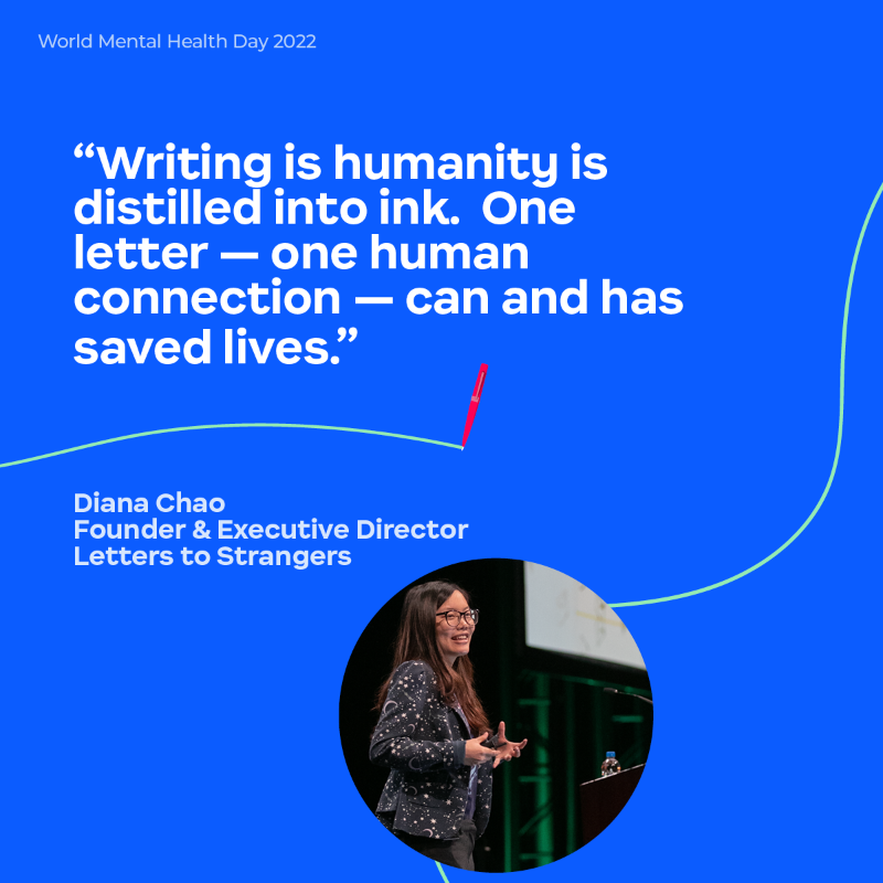 Zoom's tweet photo. Today is #WorldMentalHealthDay, so we wanted to spotlight some of the amazing mental health organizations we have the honor of supporting through our social impact arm, Zoom Cares. 💙

Let’s start with this quote from @l2smentalhealth. Read more: https://t.co/kivYivWlFq