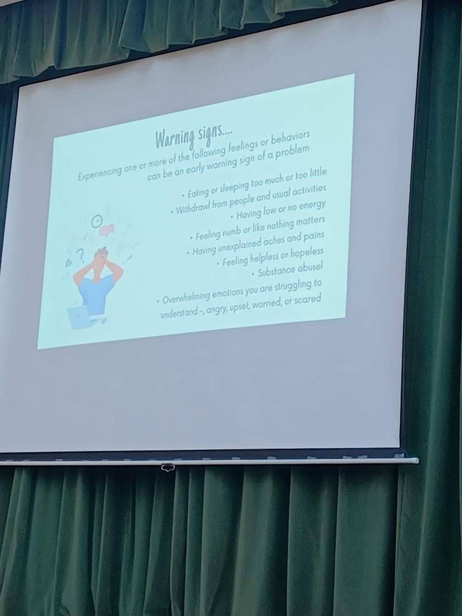 StCeciliasDerry's tweet photo. WORLD MENTAL HEALTH DAY 2022
Thank you to @BBHealthForum for delivering workshops and our own staff for speaking to all our pupils today and throughout this week. We are fortunate to have a team dedicated to working with our pupils on this issue in school. ๐๐ https://t.co/Arr1AYYPjl