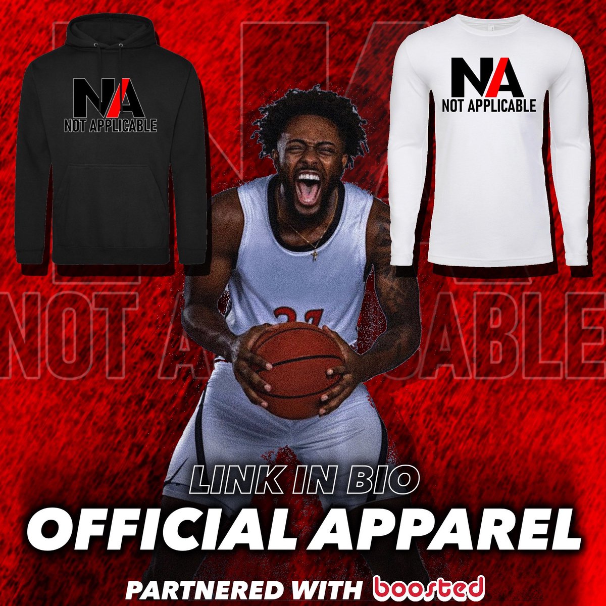 New Merch Alert!!🚨

Welcome to the #BoostedFam <a href="/__hoop_dreams/">Nana Akenten</a>‼️ Brand and apparel out now!! Click the link below to shop!🔥

nanaakenten.store

#Boosted #GetBoosted #boosted_biz #apparel #merch #brand #sports #college #athletes #studentathletes #basketball #dedication