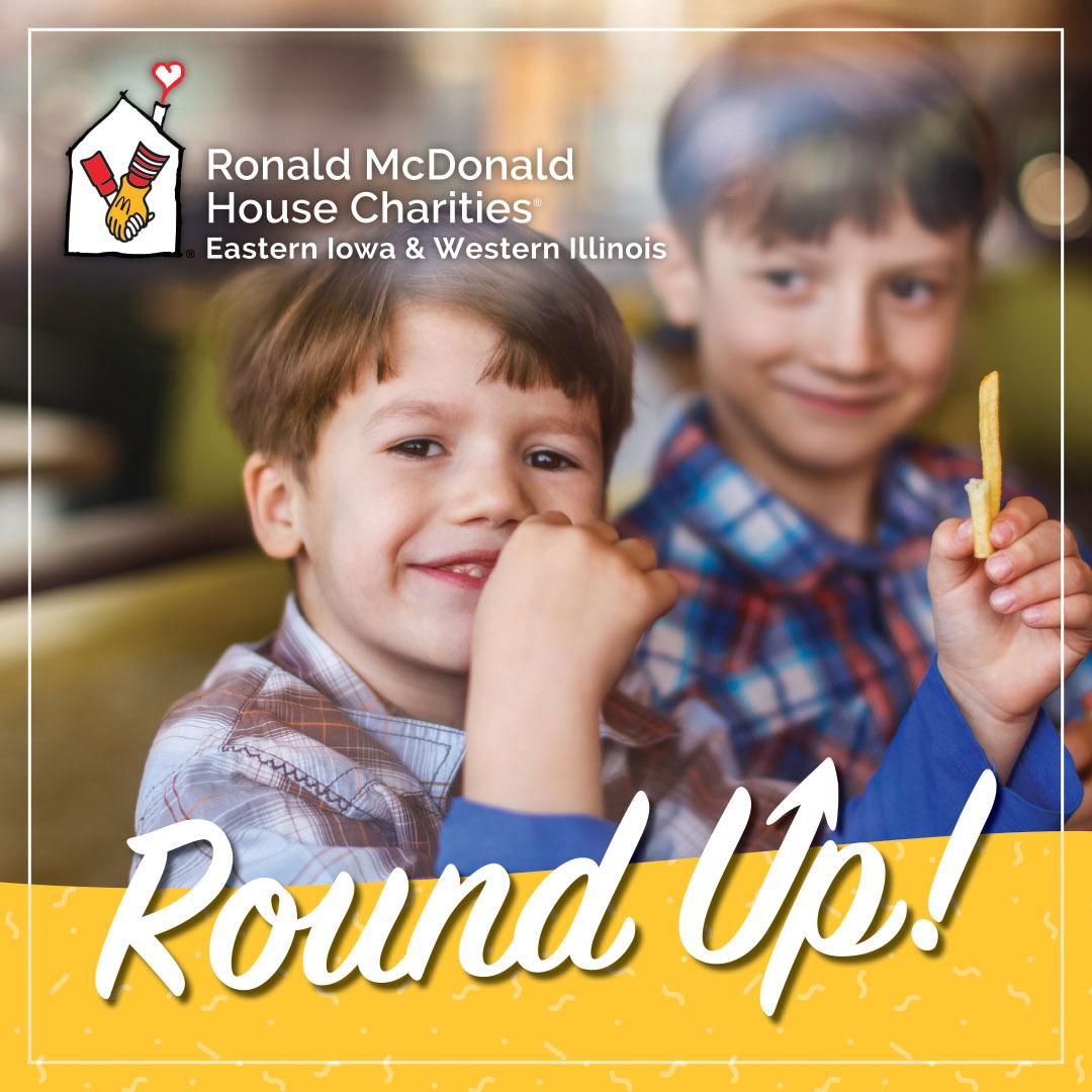 Keep their smiles bright and their family together. Donate or round up your McDonald's order to the nearest dollar today. #KeepingFamiliesClose