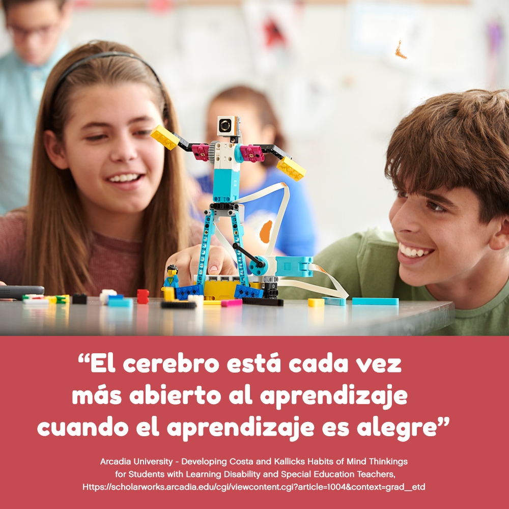 ApiSecLEARN's tweet image. ¡Devolvamos la alegría al aprendizaje! 😀🙌
El sistema de aprendizaje de LEGO ayuda a formar aprendices de por vida, resistentes y seguros de sí mismos a través del poder del juego con propósito. ¿Cómo llevas la alegría y el juego al salón de clases?

#LegoEducation #STEAM