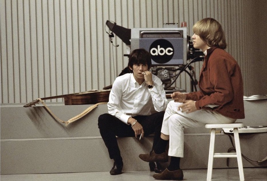 denajag's tweet photo. Keith and Brian #ABCStudios #LosAngeles #HollywoodAGoGo #AmericanTour1965 @RollingStones https://t.co/WNhRelonwm