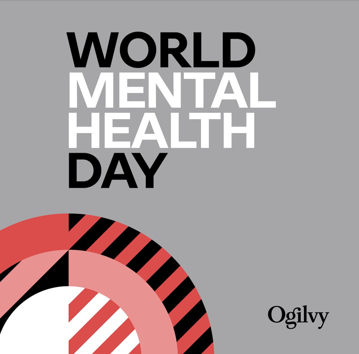 Ogilvy Health wants to wish you a very peaceful #WorldMentalHealthDay. Mental health &amp; wellbeing should be a priority for everyone, everywhere. What do you do when you're feeling overwhelmed? Share some of your tips in the comments. 

#OgilvyWellness #WorldMentalHealthDay