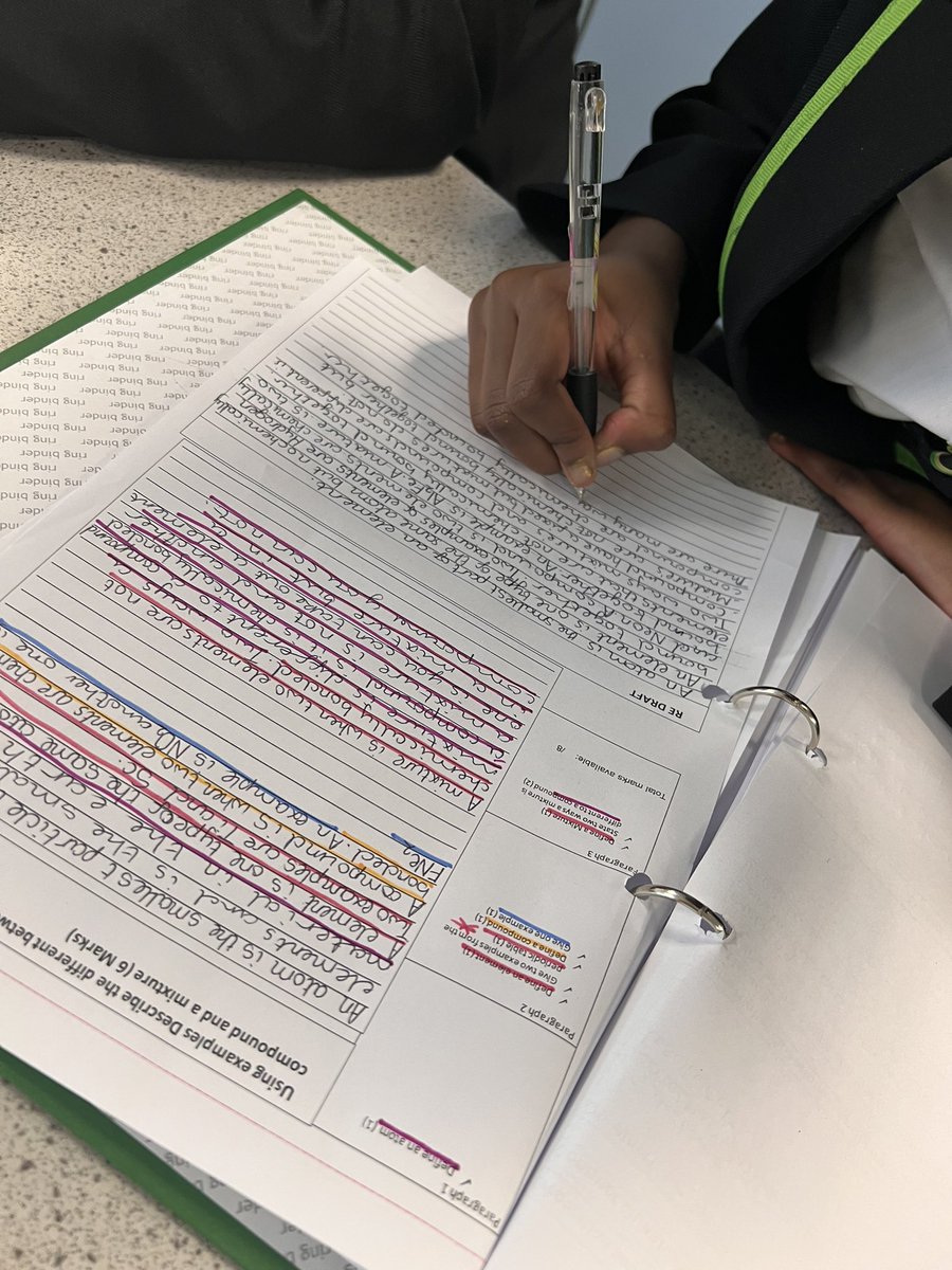 I feel like I’ve fallen back in love with writing this week!!!! And so have my year 7s.. they couldn’t believe they got a second chance at writing their answer after stealing their friends ideas!!!! Giving everyone the chance for full marks 😍🥰❤️✏️✍🏻