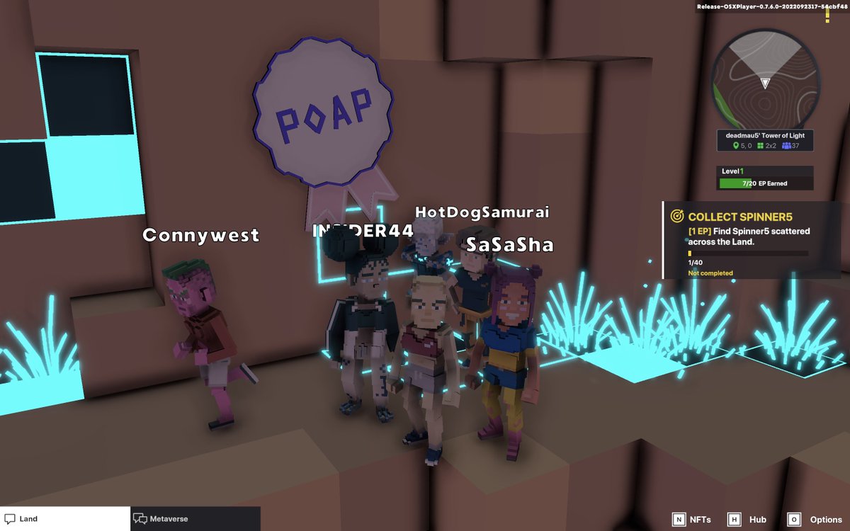 AorawanSai's tweet photo. @TheSandboxGame @deadmau5 I just participated in the #SandboxAlphaS3Giveaway for a chance to win 500 SAND! Found George from the Metaglitch in @deadmau5's Tower of Light, check out my screenshot below!
👇 https://t.co/EumZtPsTtw