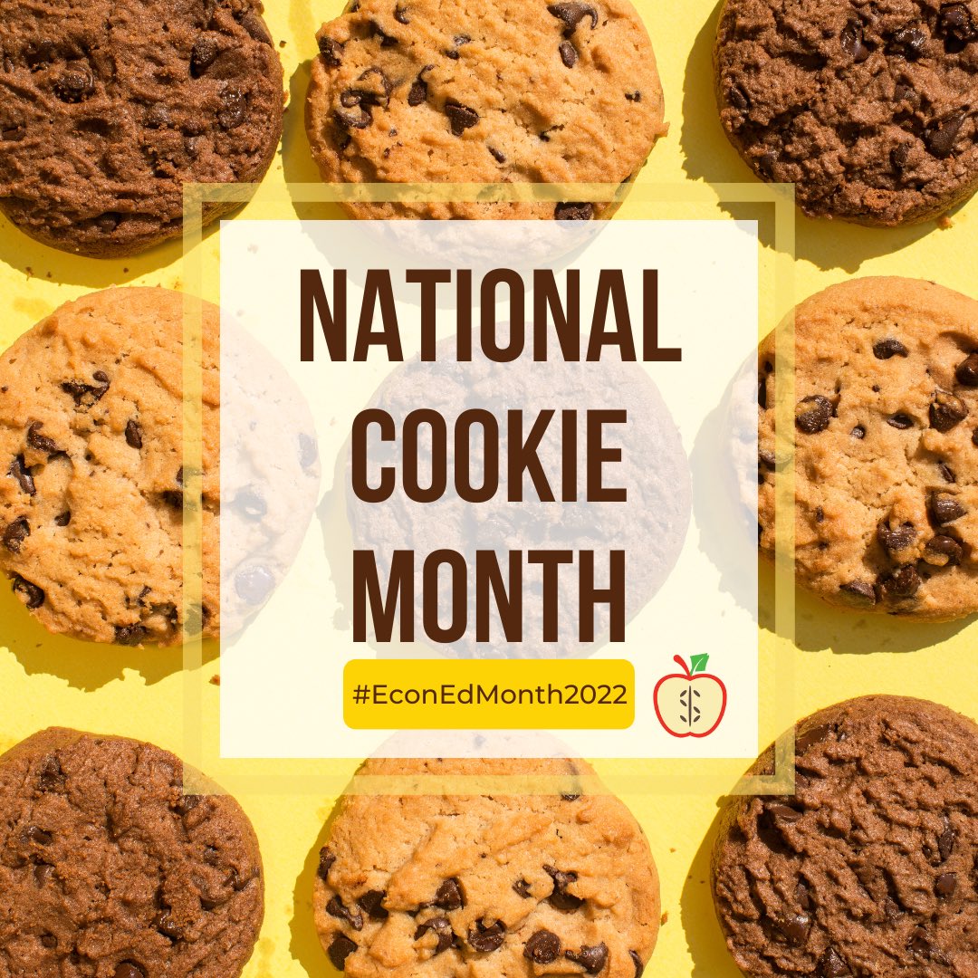 EconomicsAR's tweet photo. We can already smell those chocolate chip cookies baking! Join us in celebrating #EcondEdMonth meets #NationalCookieMonth by using these fun and yummy Cookienomics LiveBinder of Resources at https://t.co/IV3uZcW4Qb
πͺπͺπͺπͺ https://t.co/uuL1sMaGO3