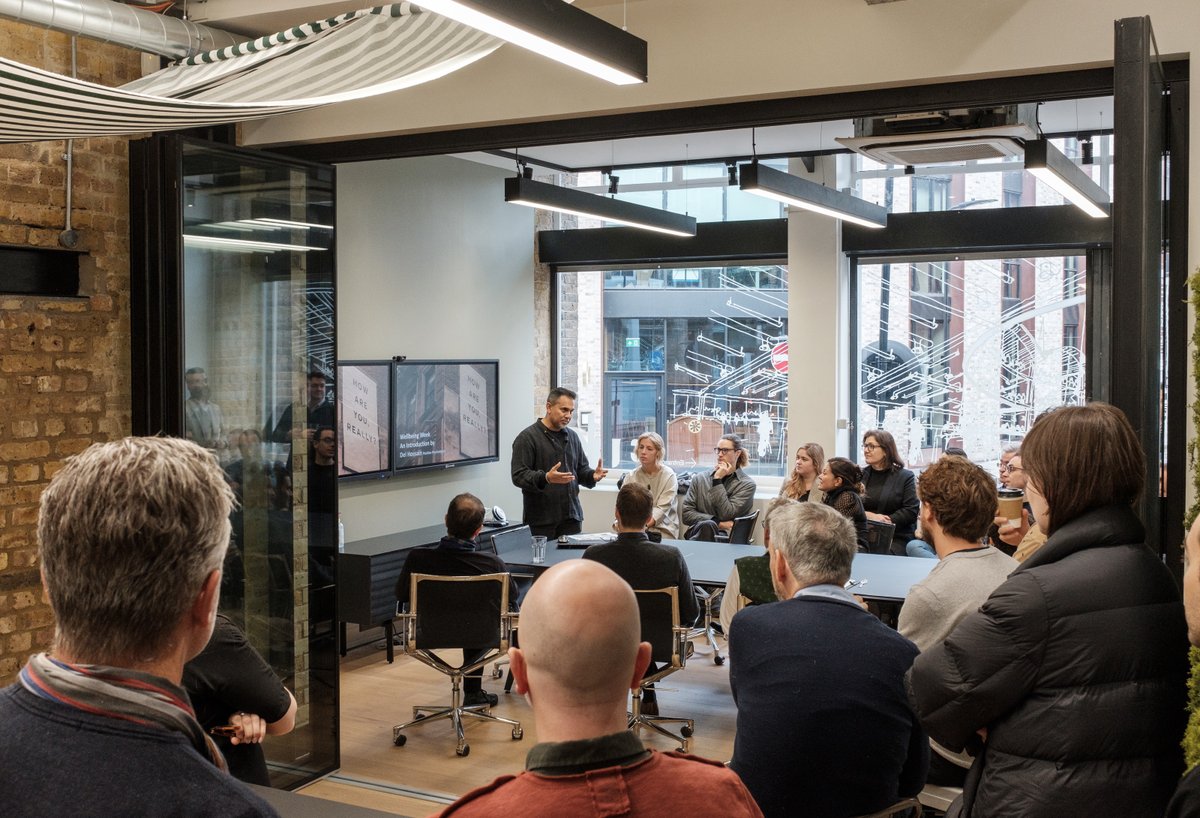 To celebrate #worldmentalhealthday2022, AFK have launched ‘Wellbeing Week’ – focusing on all aspects of #mentalhealth health and #mindfulnessatwork. We kicked off with a positive psychology workshop led by <a href="/delhossain/">The WOW Mind</a> to help combat anxiety, improve confidence and self-esteem