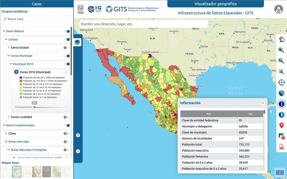 IGeografiaUNAM's tweet photo. 🌐¿Ya conoces a la Unidad GITS del #IGeografíaUNAM?

Cuenta con servicios sobre datos geográficos estandarizados, permite realizar búsquedas y tener acceso a información geoespacial mediante un navegador web.

Cónsultalo en: https://t.co/RPcCp3senE https://t.co/qdhE9LI5QA