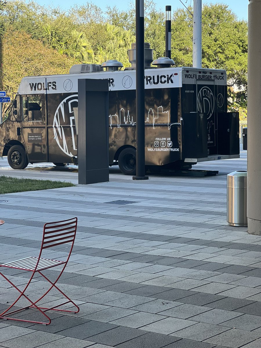 sdjblaze's tweet photo. @WEFTEC thanks @NewOrleansENMCC for working with @WEForg to bring food trucks to WEFTEC. Located outside of Hall D on Heritage Porch from 12-2pm Mon-Wed. https://t.co/CFUI9DsPzD
