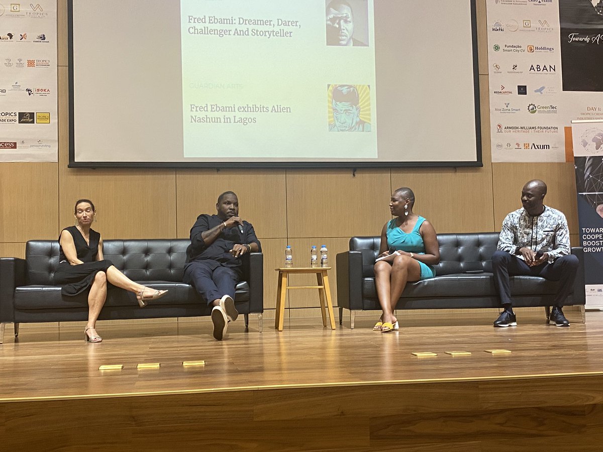 tropicsbusiness's tweet photo. Partage de l’#art au travers du storytelling et des réseaux sociaux pour les créatifs / #Creative ways to use social media for storytelling
w/ @fredebami (Multi Awards-Winning Popup Artist)
#TropicsBusinessSummit https://t.co/T30z8uNhbc