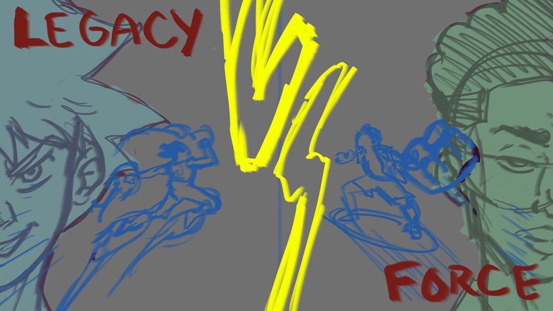 LF_comic's tweet photo. And check out these process shots done by @zaytivity and @itsyagboi 🔥 teamwork makes the dream work 🙌🏿 https://t.co/2FLPDKAydk