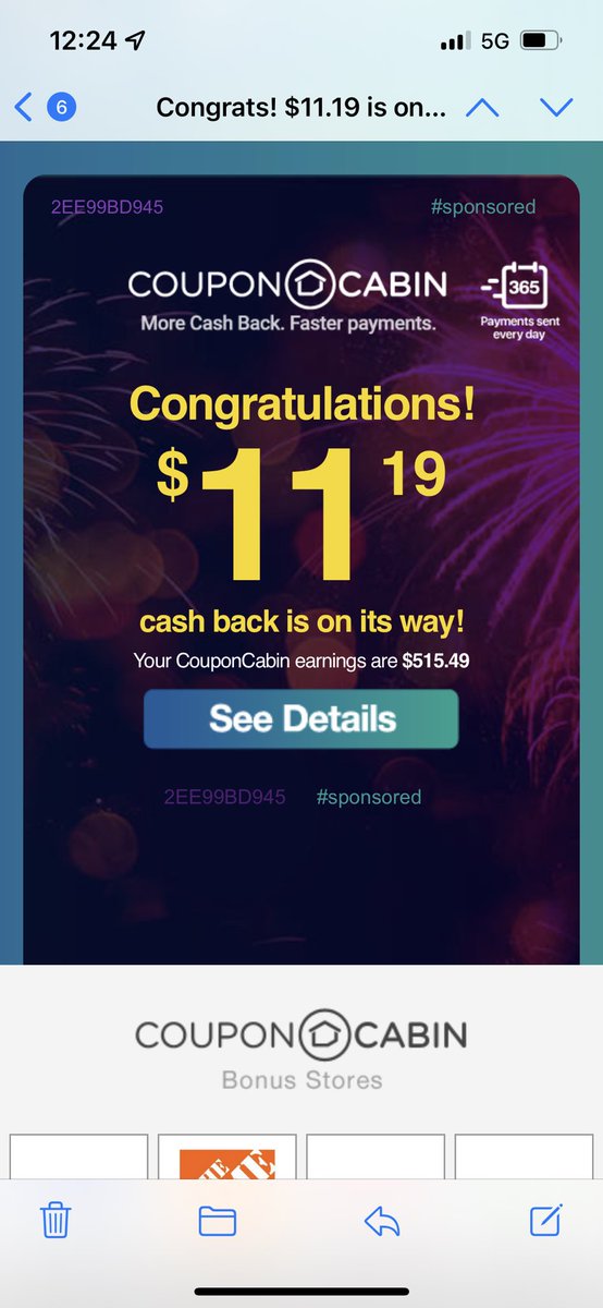 Thanks <a href="/CouponCabin/">CouponCabin</a>