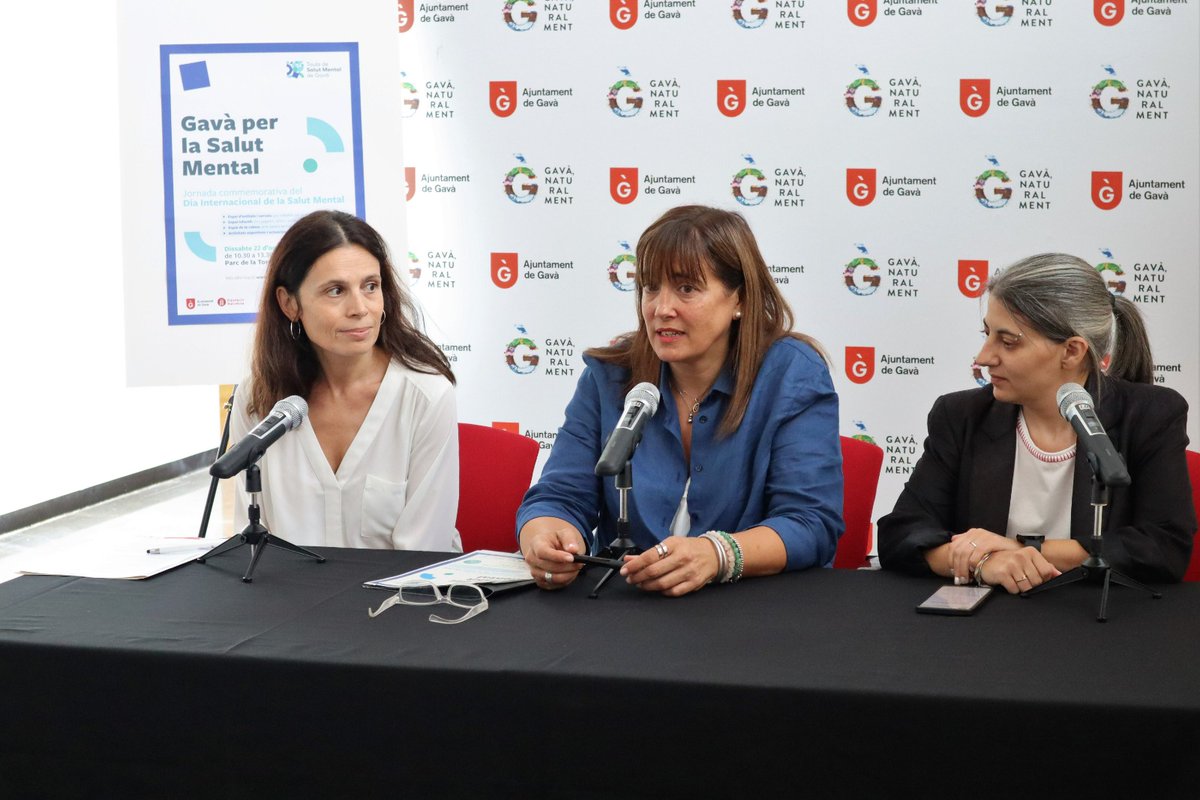 AjuntamentGava's tweet photo. 🧘🏼♀️😌🚶🏼♂️ JORNADA PER A TOTHOM❗ #Gavà  promou la salut mental amb una jornada plena d’activitats.
📅 Dissabte 22 d’octubre
⏰ De 10.30 a 13.30 h
🌳 Parc de la Torre Lluc

ℹ️ Més informació: https://t.co/OtHt4B3SEU

#Gavà #DiadelaSalutMental https://t.co/o4nAzWmKch