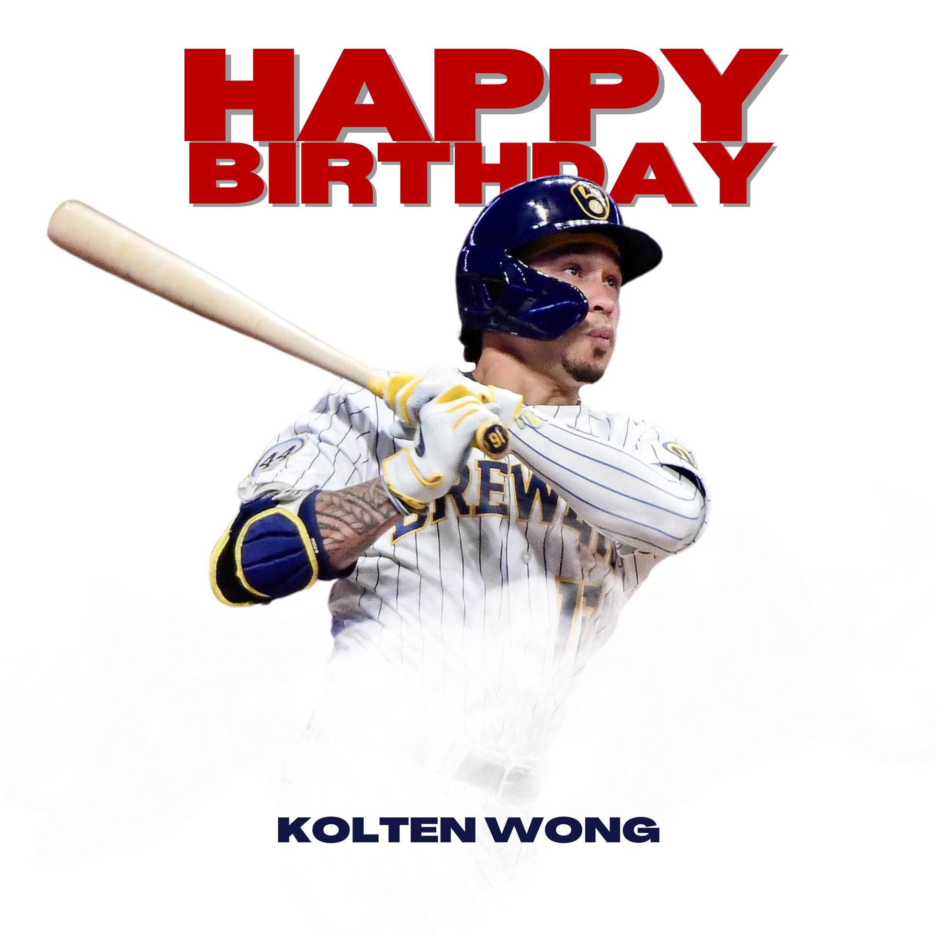 Please help us in wishing Kolten Wong a Happy Birthday!! 