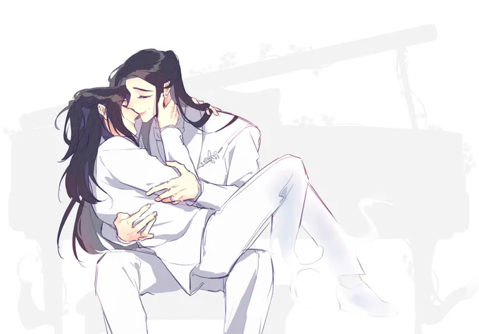 xicheng /// the au from last year that i wanted to write but can't write, wanted to draw but can't  