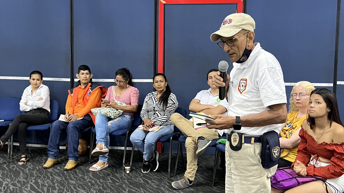 CorpomaniguaC's tweet photo. Organizaciones de la sociedad civil, institucionalidad pública y entidades de socorro, participan de la presentación de resultados del proyecto LISTO: la población de la cuenca amazónica lista para responder a desastres naturales y provocados por el hombre. https://t.co/twkljXMByQ
