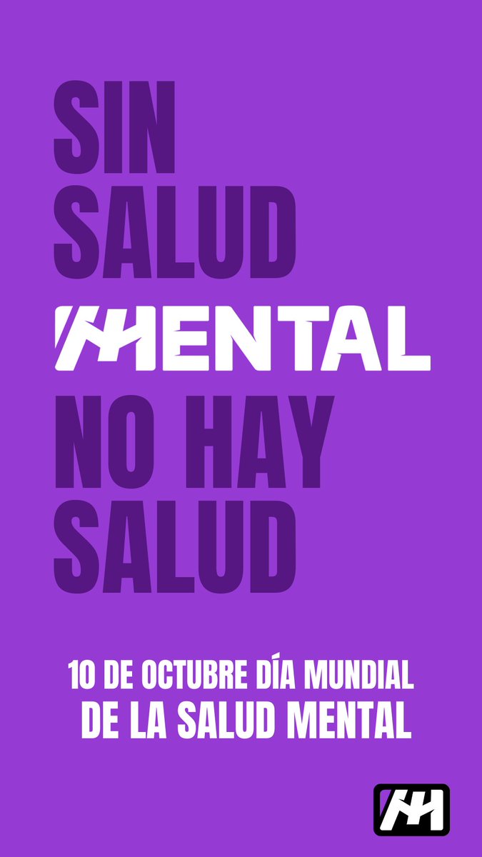 mentalgamingpro's tweet photo. Hoy es el #DiaMundialdelaSaludMental y por ese motivo os traemos este mensaje:

"SIN SALUD MENTAL NO HAY SALUD" https://t.co/HlKwiobKmA
