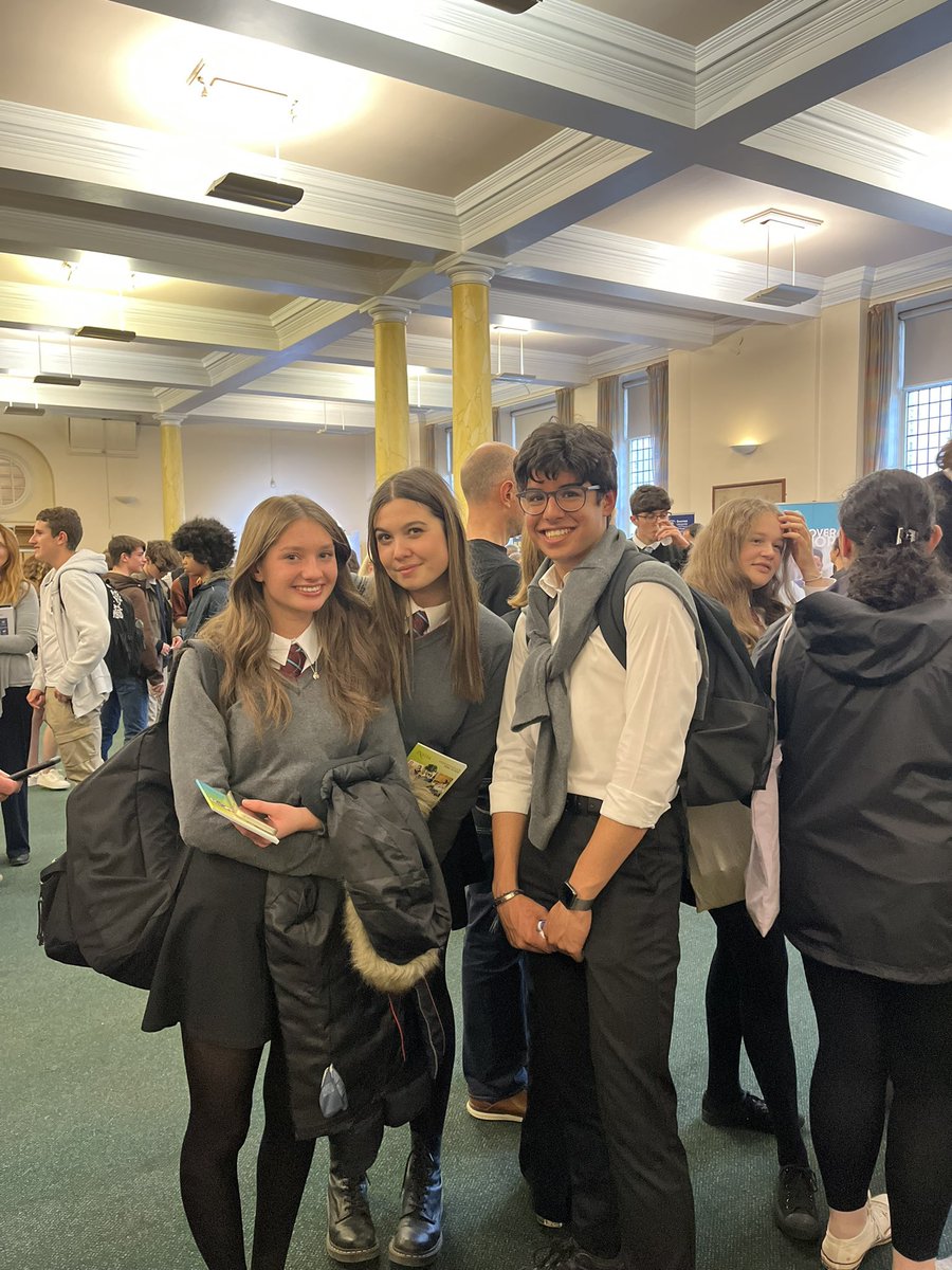 Just a few of our @Seren_Network Year 12 pupils enjoying the launch event in the City Hall this evening. Lots of information to soak up!
