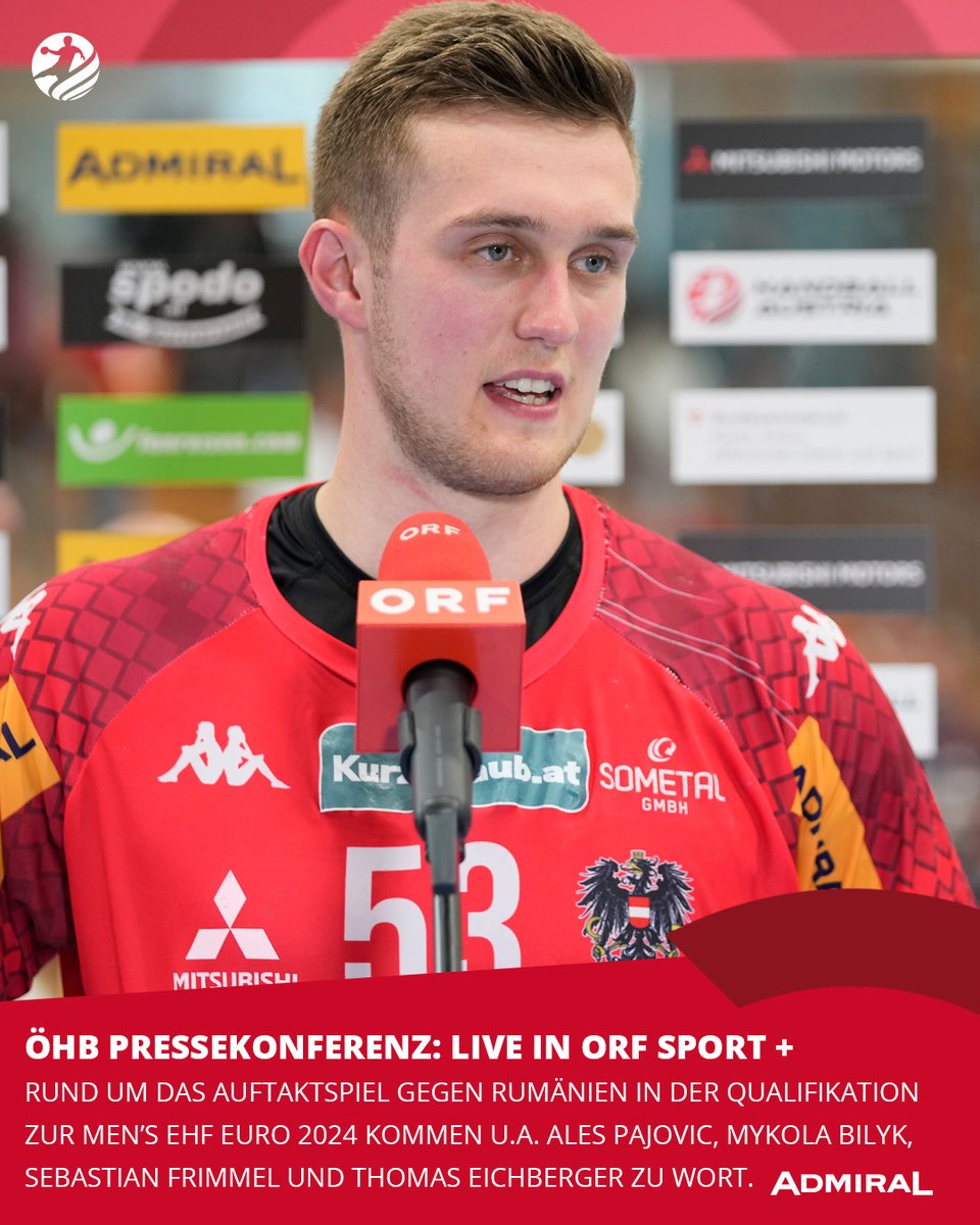 ÖHB Pressekonferenz live auf ORF Sport + ➡️ Dienstag, 11. Oktober, ab 11:30 Uhr 📸 Agentur Diener / Carsten Harz #HandballAustria #Pressekonferenz #ORFSport #ORFSportPlus #MykolaBilyk #SebastianFrimmel #ThomasEichberger