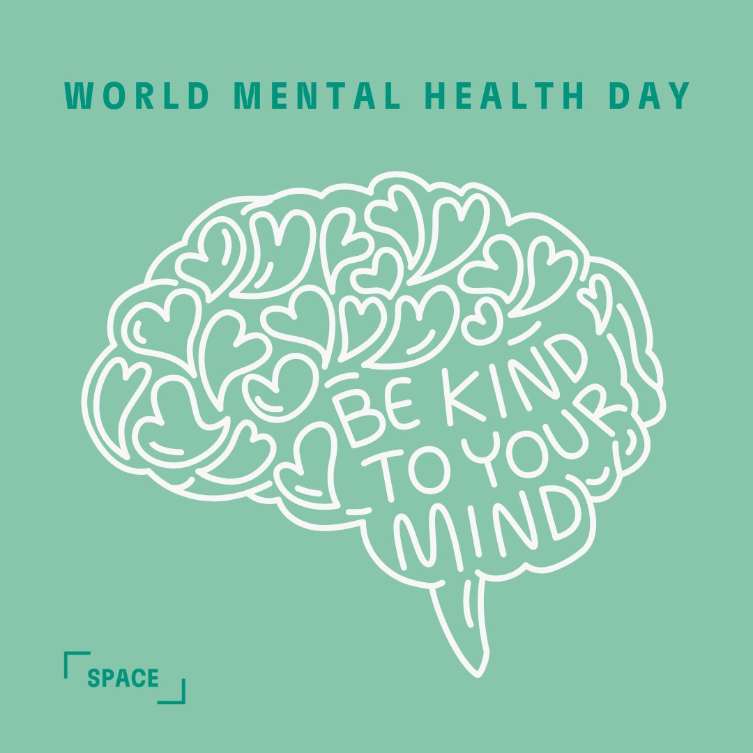 Today is world mental health day! We use this day as a reminder that talking to people is okay and you're not alone. Mental health affects everyone and it's ok not to feel ok. Resources are available here if you need to talk: spaceyouthservices.org/need-a-chat/ur… #worldmentalhelathday