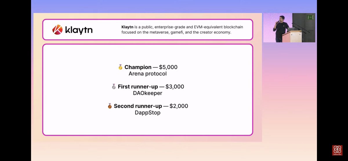 0xdappstop's tweet photo. We've got 5prizes from very amazing projects. It is a great honour to be trusted by these wonderful projects! 
<List of projects>
- Optmism @optimismFND
- Klaytn @klaytn_official
- Push protocol @pushprotocol
- Polygon @0xPolygon
- IPFS @IPFS https://t.co/iUR4JGzwmf