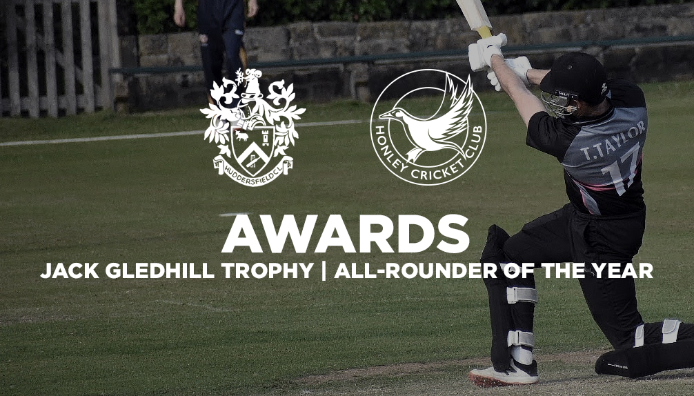 HuddCricket's tweet photo. Versatile @timmytaylor17, @honleycc's outstanding all-rounder, is the recipient of the Jack Gledhill Trophy a prestigious recognition of the best all-rounder in the league. Congratulations Timmy!

Read more: https://t.co/41zJtTxORM https://t.co/ubzPjaAQbE