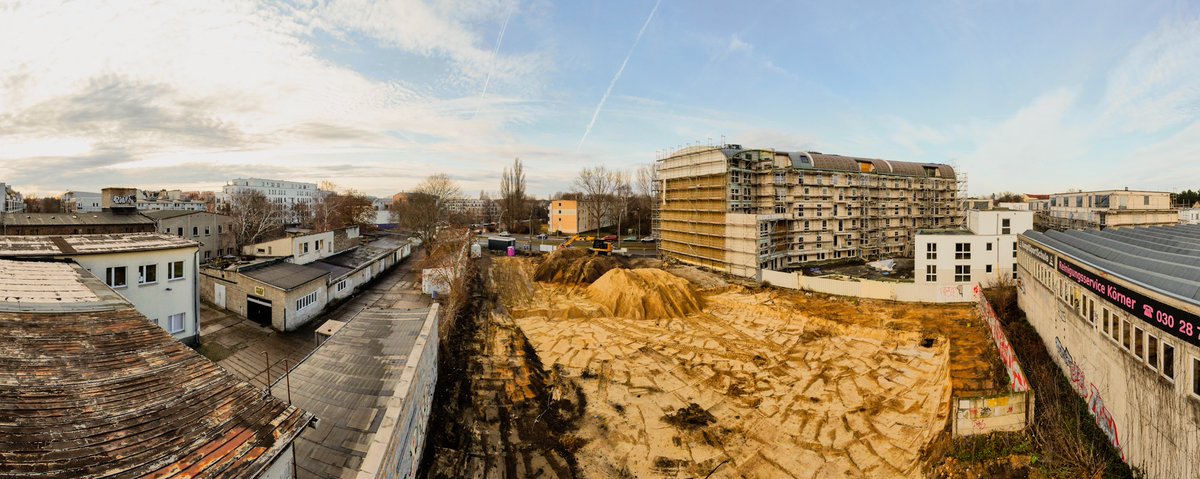 Im Sommer 2023 ziehen wir um. Aber noch wird fleißig gebaut ... wir bleiben gespannt!