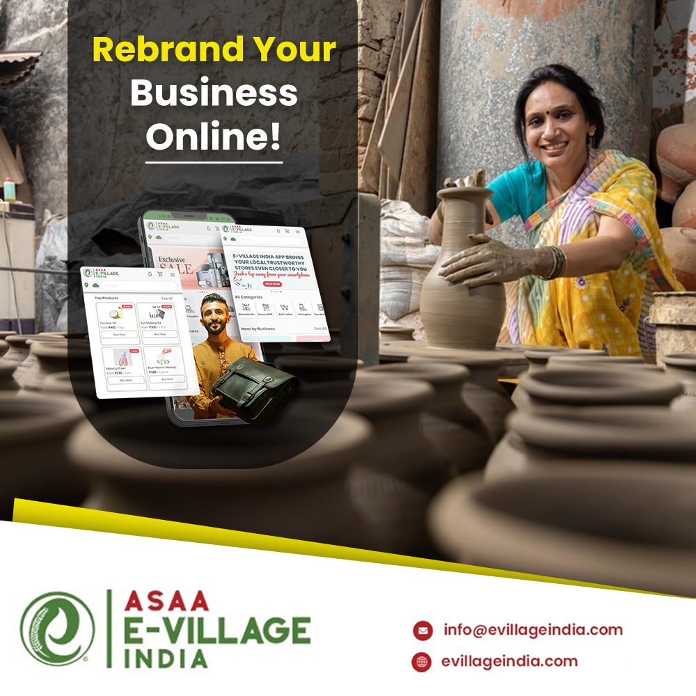 EVillageIndia's tweet photo. With the virtue of E-Village India App, now get your business running online with no geographical boundaries.

📱 Download Our App
Google Play - https://t.co/Ps7Sm9vkPp
App Store - https://t.co/cR0AR4XRJN

#evillage #evillageindia #india https://t.co/8QPWA0vhMt