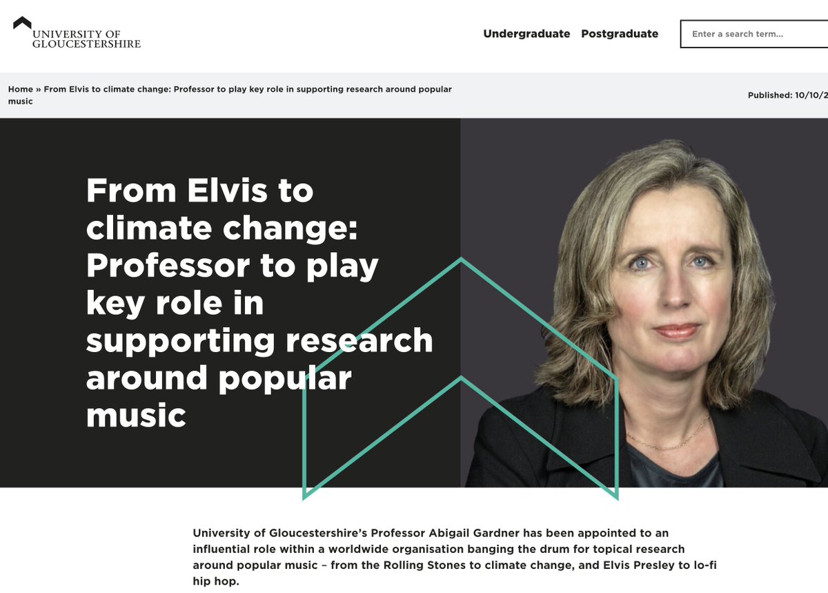 Popular Music | University of Gloucestershire tweet media