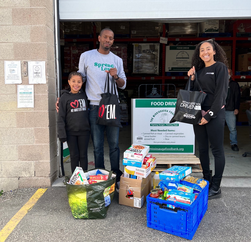 DrivenByCo's tweet photo. Driven By… &amp; Love Em Co came together for our second annual Thanksgiving Giveback Campaign!

We sold Thanksgiving Giveback boxes and collected donations to purchase food for the Mississauga Foodbank! With your support you’ve helped us feed more families with over 150lbs of food! https://t.co/wy73YGhMIX