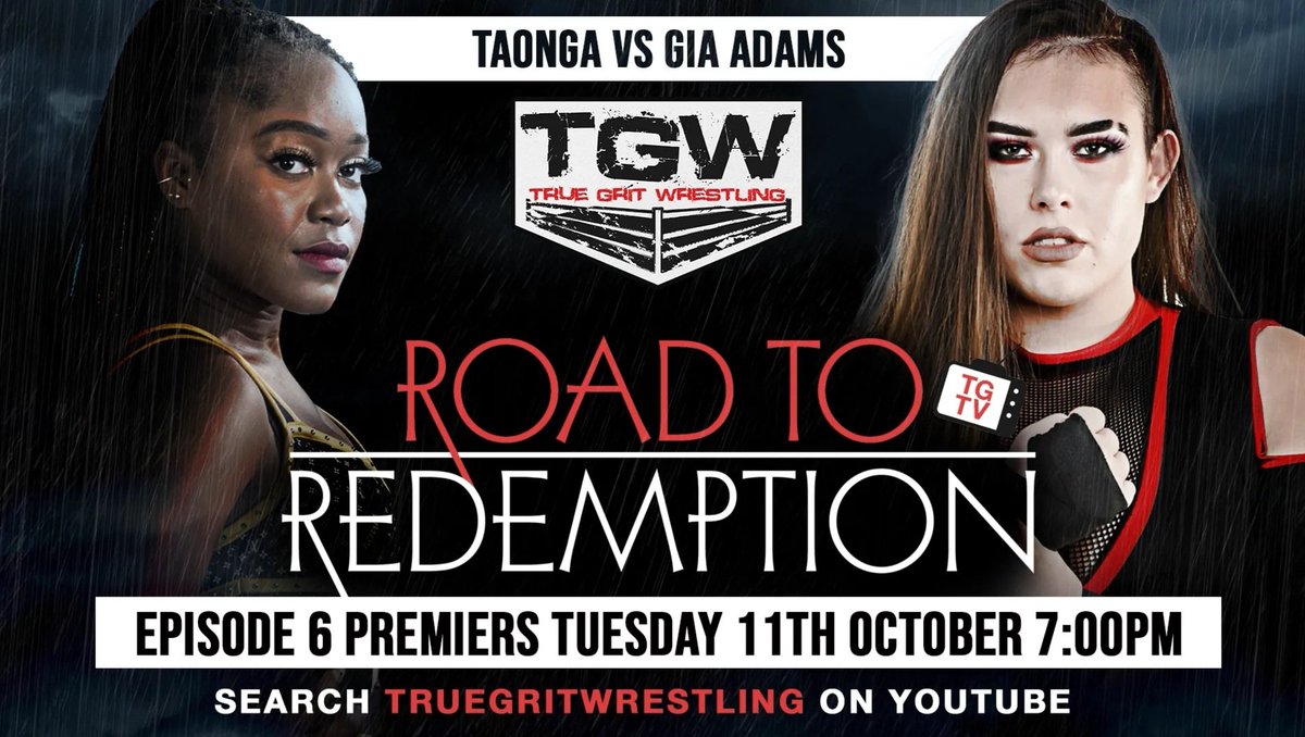 📺 TRUE GRIT TV 📺 Episode 6! Our final episode before our live show - True Grit Redemption! Make sure you tune in at 7pm tomorrow night! @JetMartial and @Official0_01 vs. @KidLykosII and ??? @ItsTaonga vs. @giaprowres AMA with @TheNsereko and @DaraDiablo