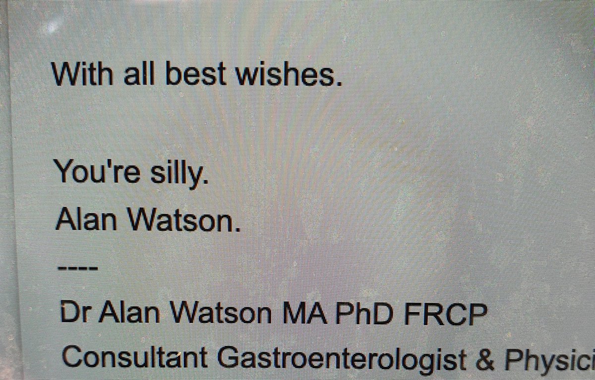 Dr Alan Watson tweet media