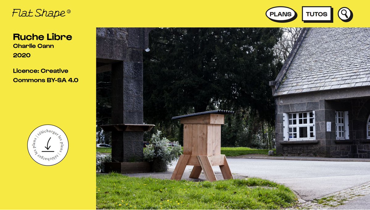 Plateforme de design libre Flat Shape <a href="/FlatShape/">FlatShape</a> 
"Nous avons choisi de créer et partager librement des plans et tutoriels d’objets conçus par des designers (licence Art Libre et Creative Commons CC BY-SA 4.0)."
flatshape.fr